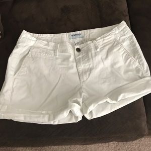White Shorts